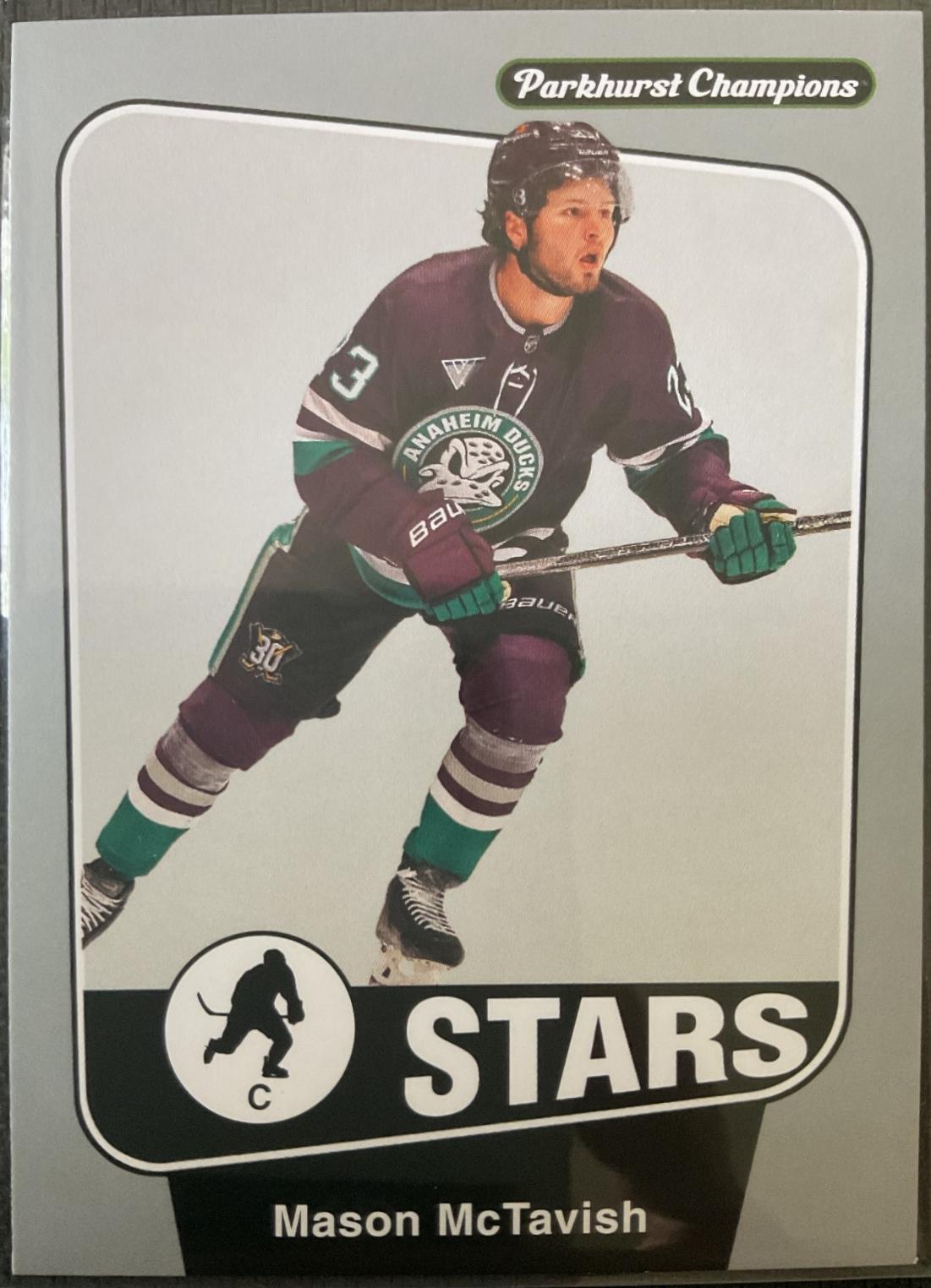 Mason McTavish #238 2024 Upper Deck Parkhurst Champions Hockey