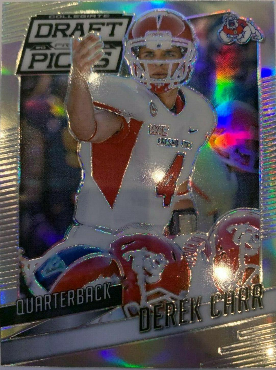 Derek Carr #32 2015 Panini Prizm Collegiate Draft Picks Football