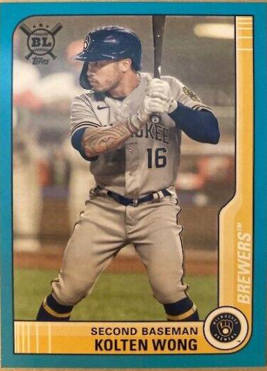 Kolten Wong [Electric Blue] #50