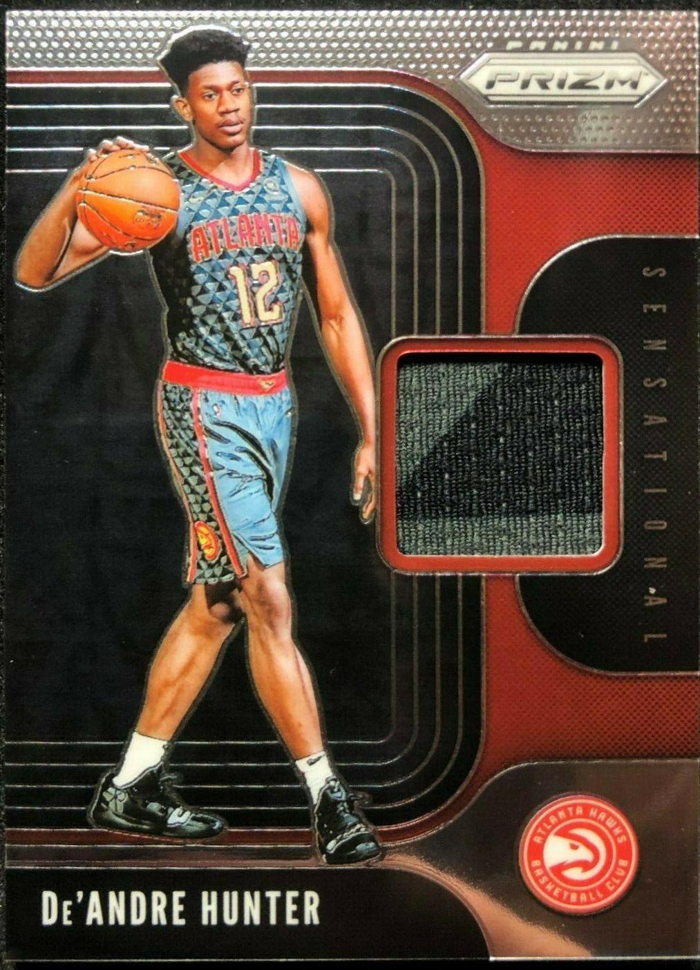 DE'Andre Hunter #DAH 2019 Panini Prizm Sensational Swatches Basketball
