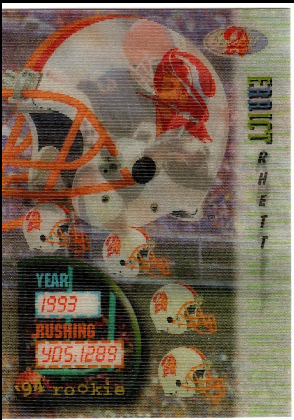 Errict Rhett #155 1994 Sportflics Football