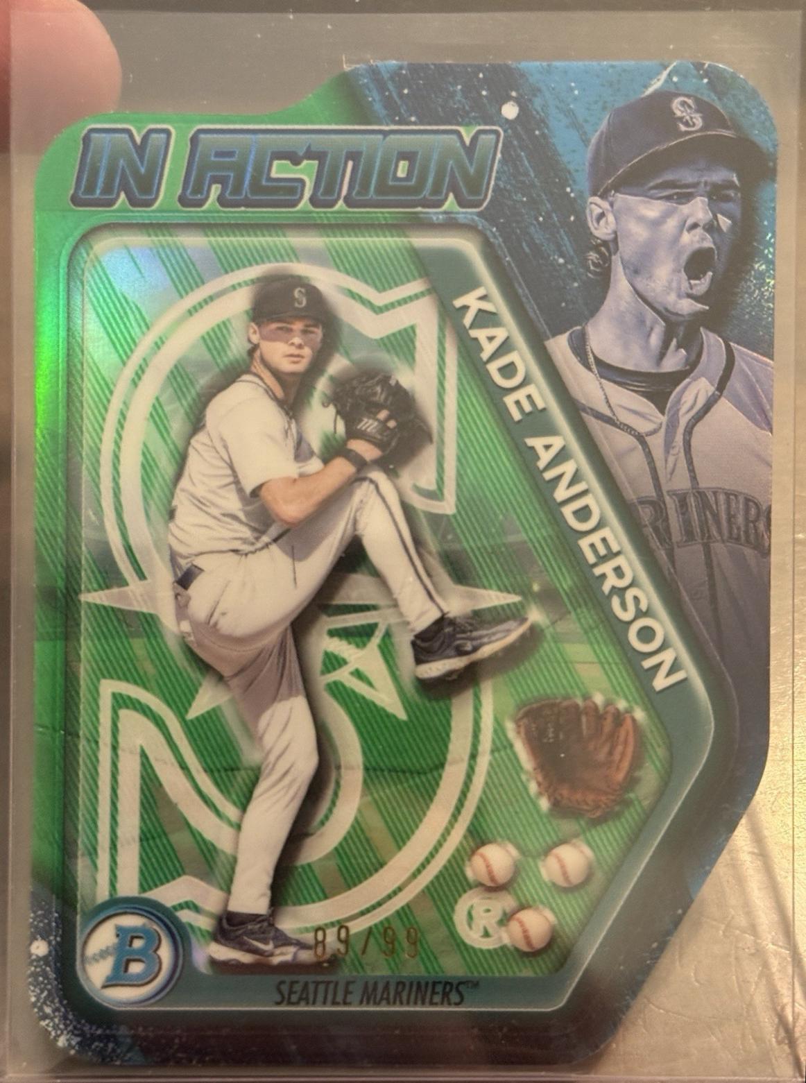 Kade Anderson [Green Refractor] #BIA-8