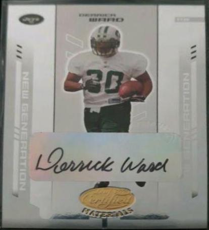 Derrick Ward [Autograph] #167