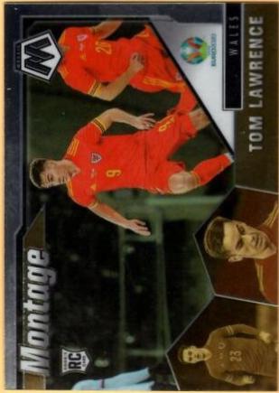 Tom Lawrence #24 Soccer Cards 2021 Panini Mosaic UEFA Euro 2020 Montage