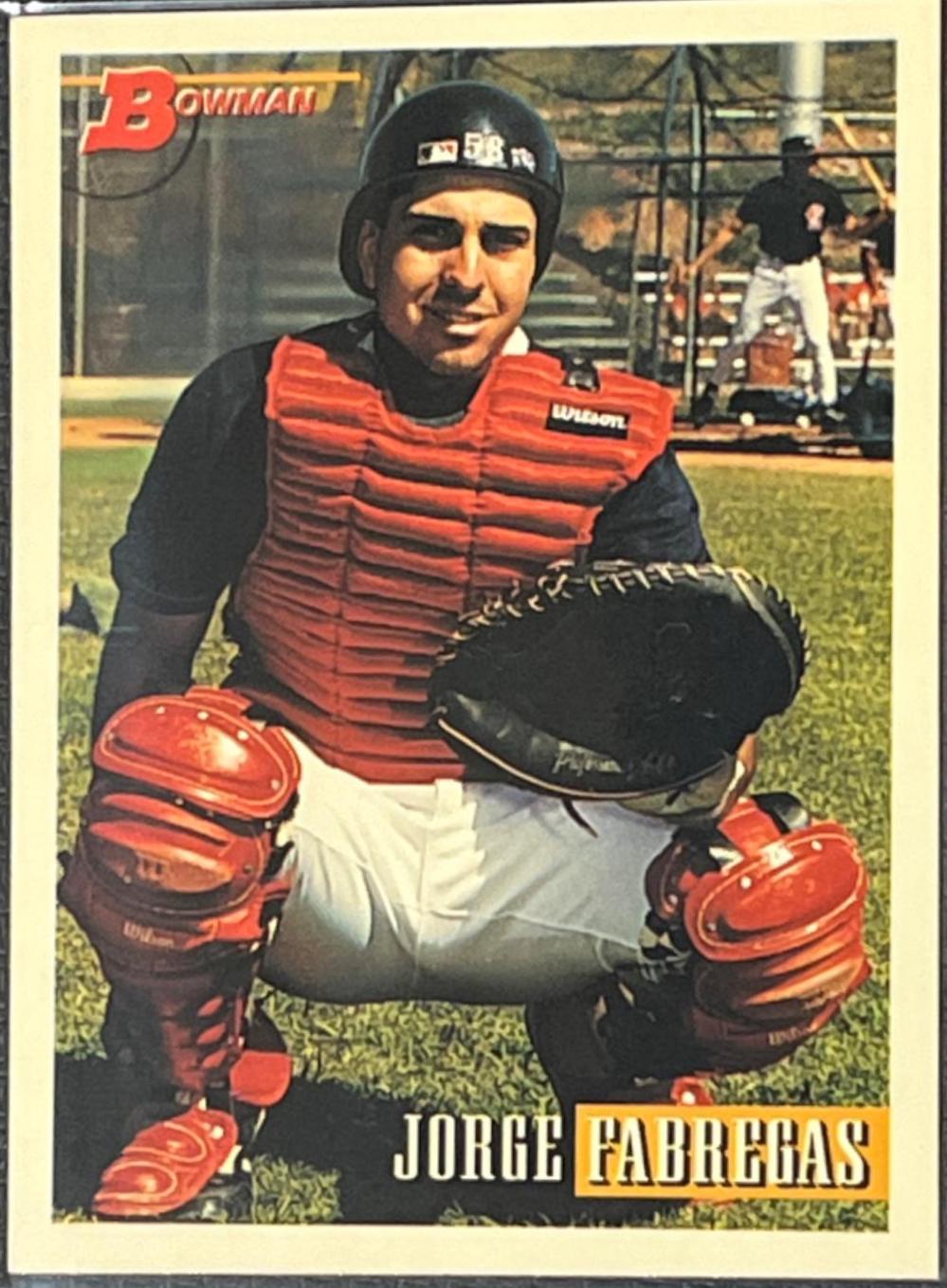Jorge Fabregas #5 Baseball Cards 1993 Bowman