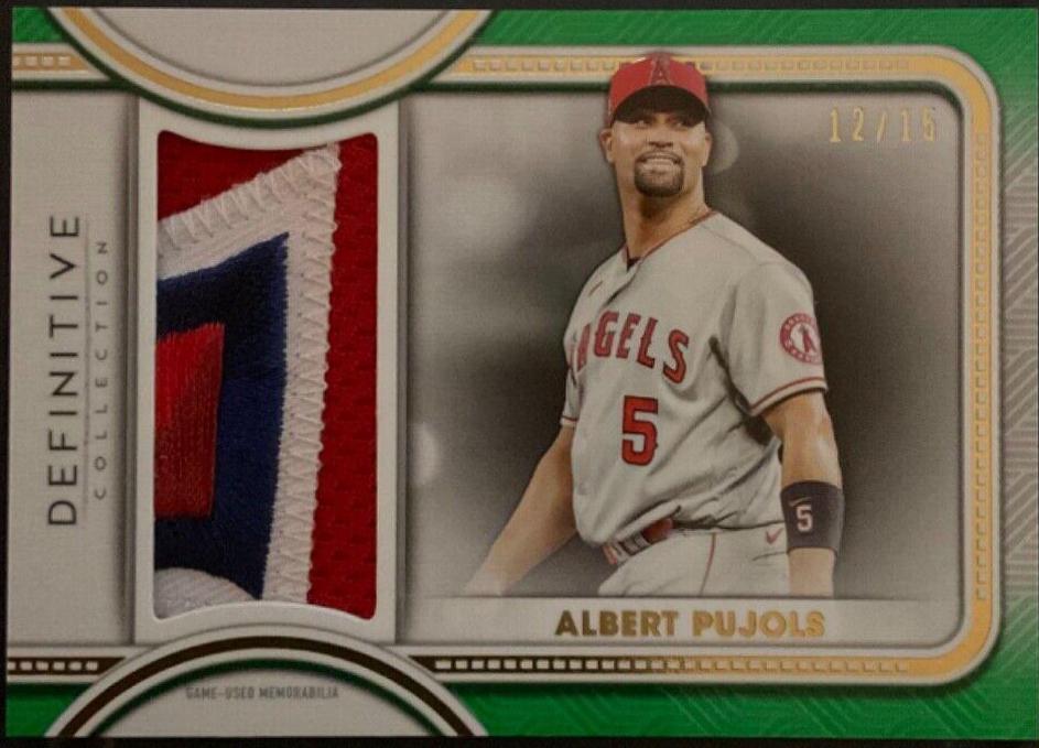Albert Pujols [Green] #DJR-APU