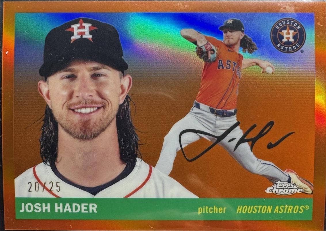 Josh Hader #12 2025 Topps Chrome Platinum Baseball