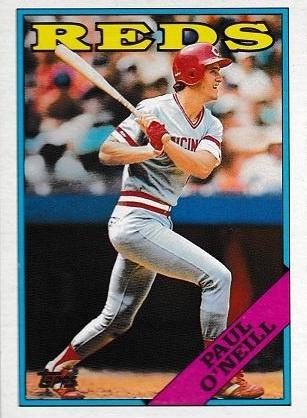 Paul O'Neill #204 Baseball Cards 1988 Topps