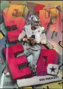 Dak Prescott #SA-DPT Football Cards 2024 Panini Score Step Ahead