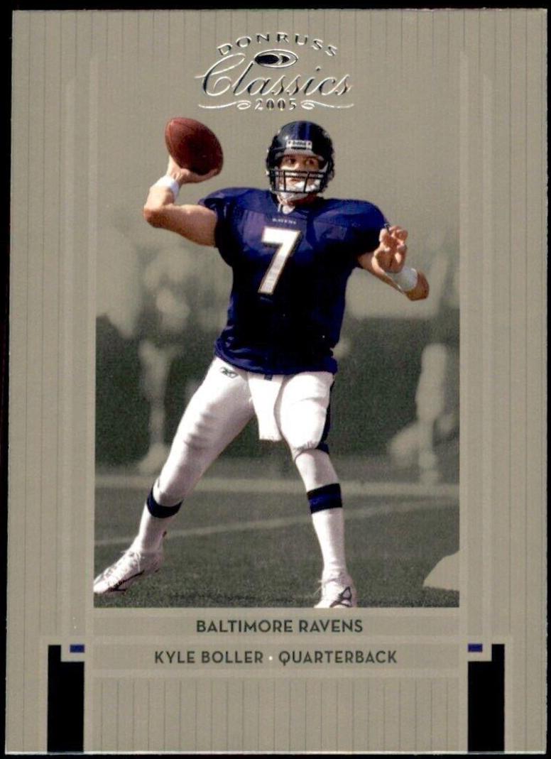 Kyle Boller #9 Football Cards 2005 Panini Donruss Classics