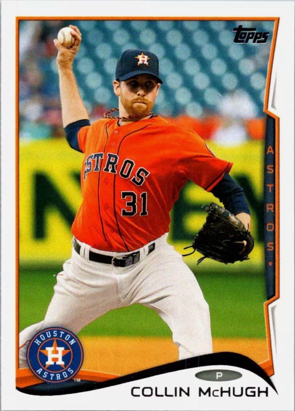Collin McHugh #US-118 Baseball Cards 2014 Topps Update