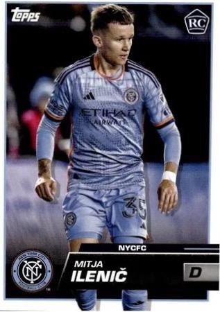 Mitja Ilenic #198 Soccer Cards 2023 Topps Chrome MLS