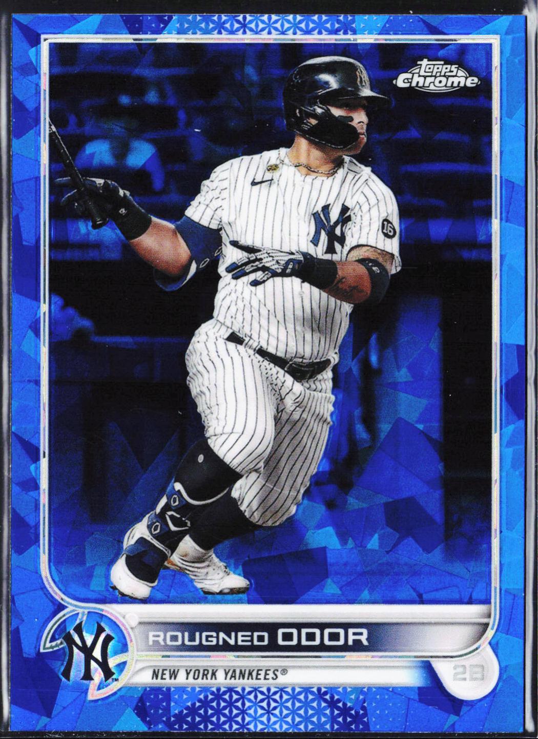 Rougned Odor #5 Baseball Cards 2022 Topps Chrome Sapphire