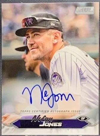Nolan Jones #SCBA-NJ 2024 Topps Stadium Club Autograph Baseball