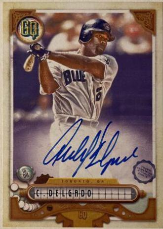 Carlos Delgado [Missing Black Plate] #GQA-CD