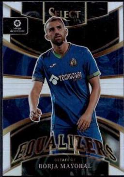 Borja Mayoral #11 Soccer Cards 2022 Panini Select La Liga Equalizers