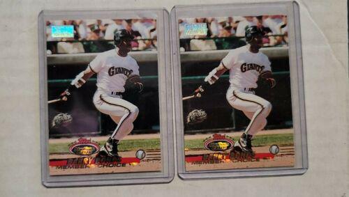 Barry Bonds #747 1993 Stadium Club 1st Day Production Baseball