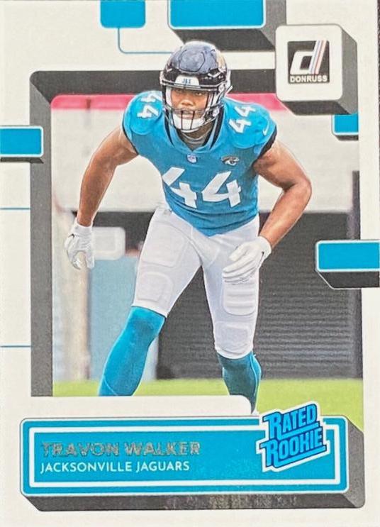 Travon Walker #325 Football Cards 2022 Panini Donruss