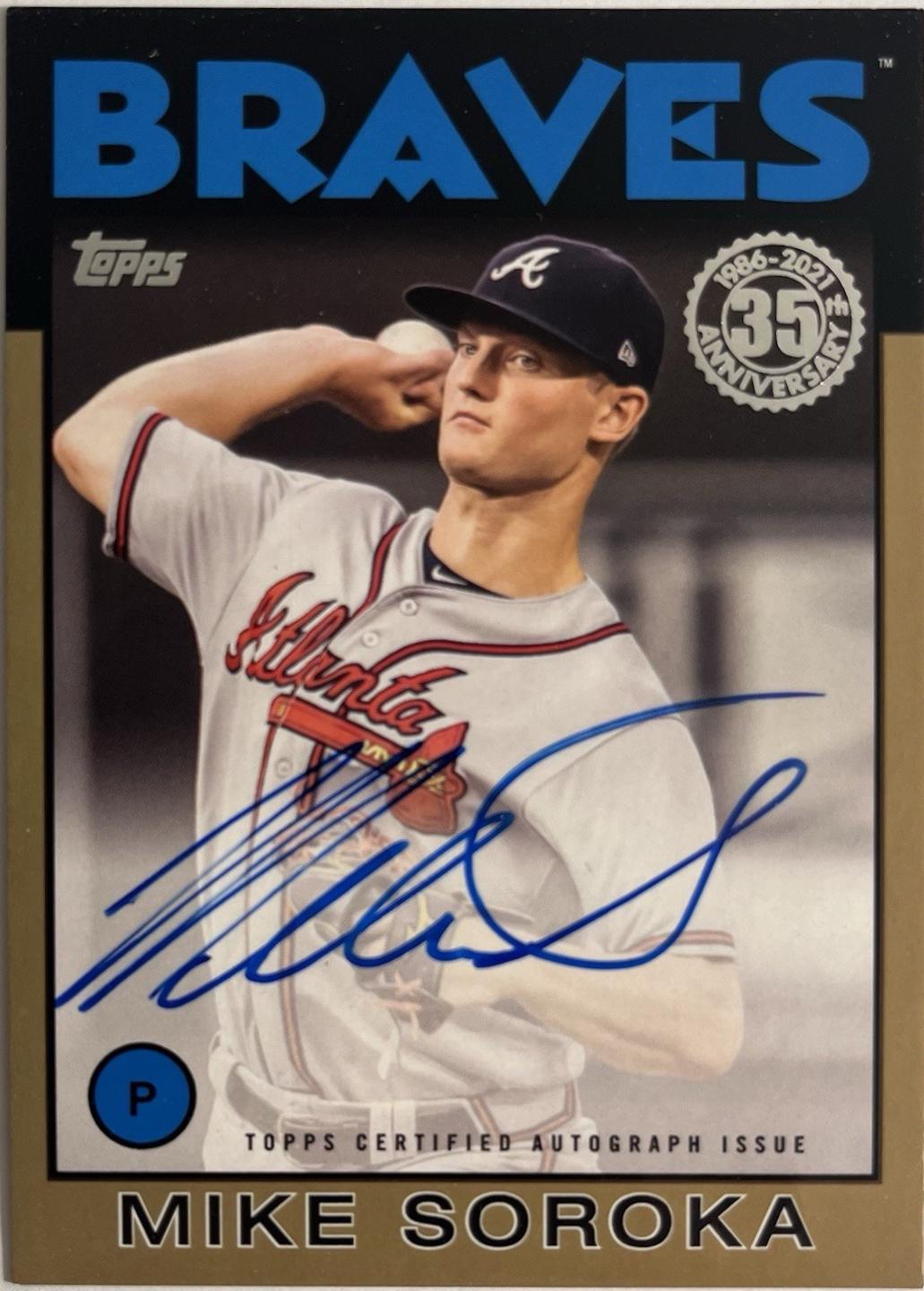 Mike Soroka [Gold] #86A-MSO