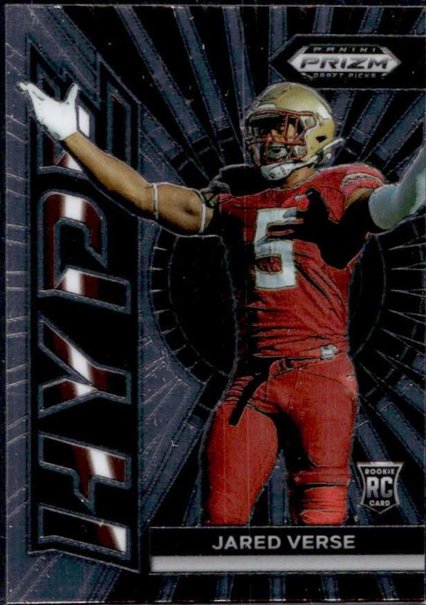 Jared Verse #HP-JV Football Cards 2024 Panini Prizm Draft Picks Hype
