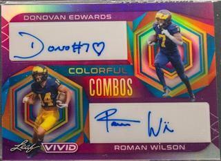 Donovan Edwards, Roman Wilson