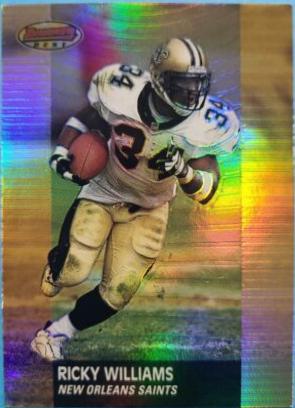 Ricky Williams #45 Football Cards 2001 Bowman's Best