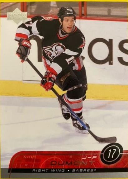 J P Dumont #17 Hockey Cards 2002 Upper Deck