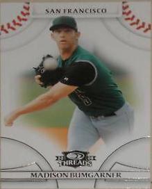 Madison Bumgarner #91 Baseball Cards 2008 Donruss Threads
