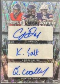 CJ Daniels / Kaidon Salter / Quinton Cooley