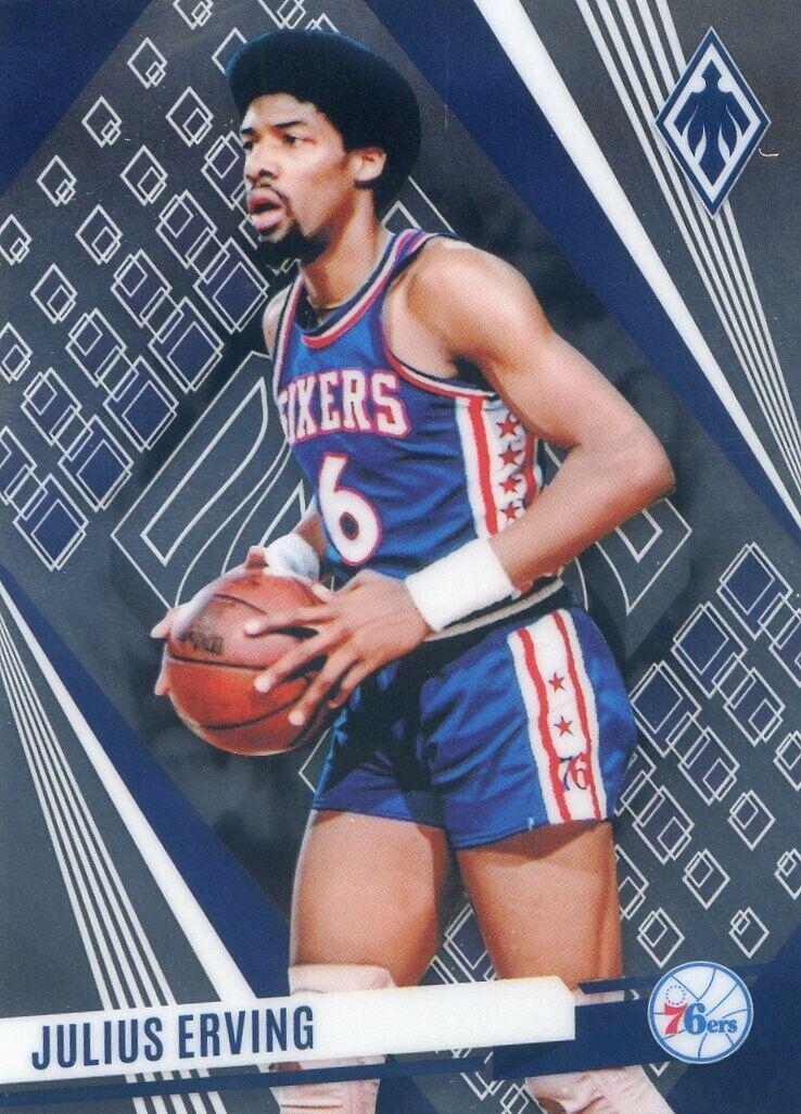 Julius Erving #244 Basketball Cards 2023 Panini Phoenix