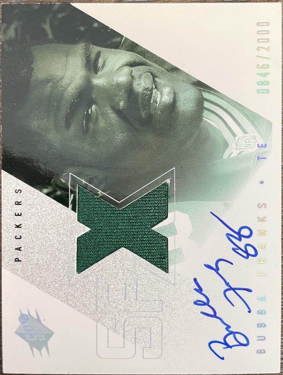 Bubba Franks #135 2000 SPx Football