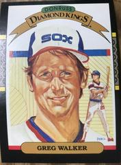 Greg Walker #25 Baseball Cards 1987 Donruss Prices