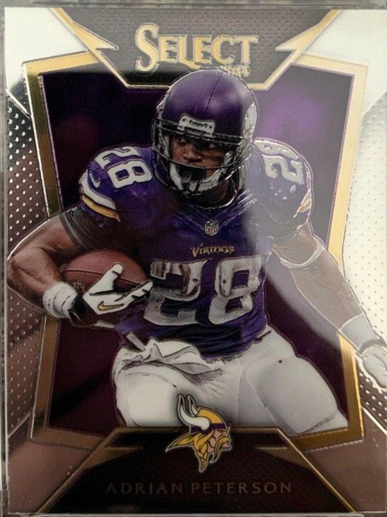 Adrian Peterson #23 Football Cards 2014 Panini Select