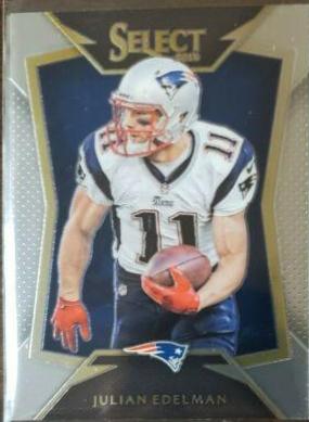 Julian Edelman #5 Football Cards 2014 Panini Select
