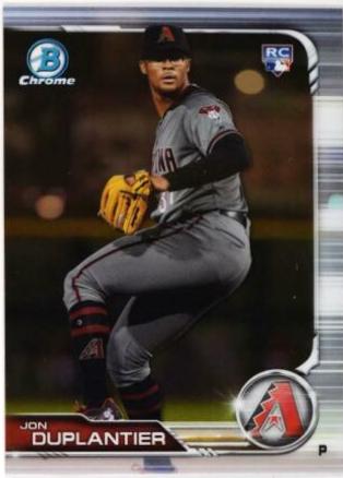 Jon Duplantier #59 Baseball Cards 2019 Bowman Chrome