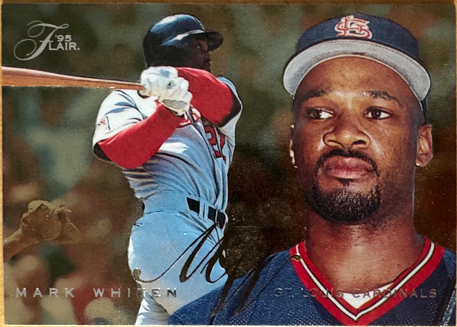 Mark Whiten #197 Baseball Cards 1995 Flair