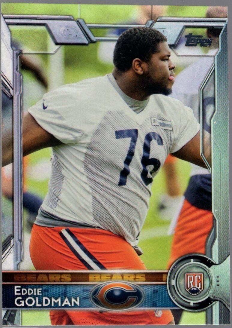 Eddie Goldman #431 Football Cards 2015 Topps