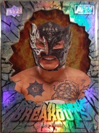 Rey Fenix #BO-13 Wrestling Cards 2022 Upper Deck AEW Breakouts