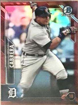 Miguel Cabrera [Red Refractor] #86