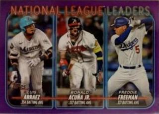 National League Leaders Batting Average