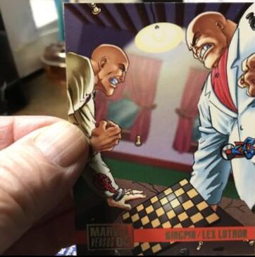Kingpin / Lex Luthor #97 1995 Fleer DC vs Marvel