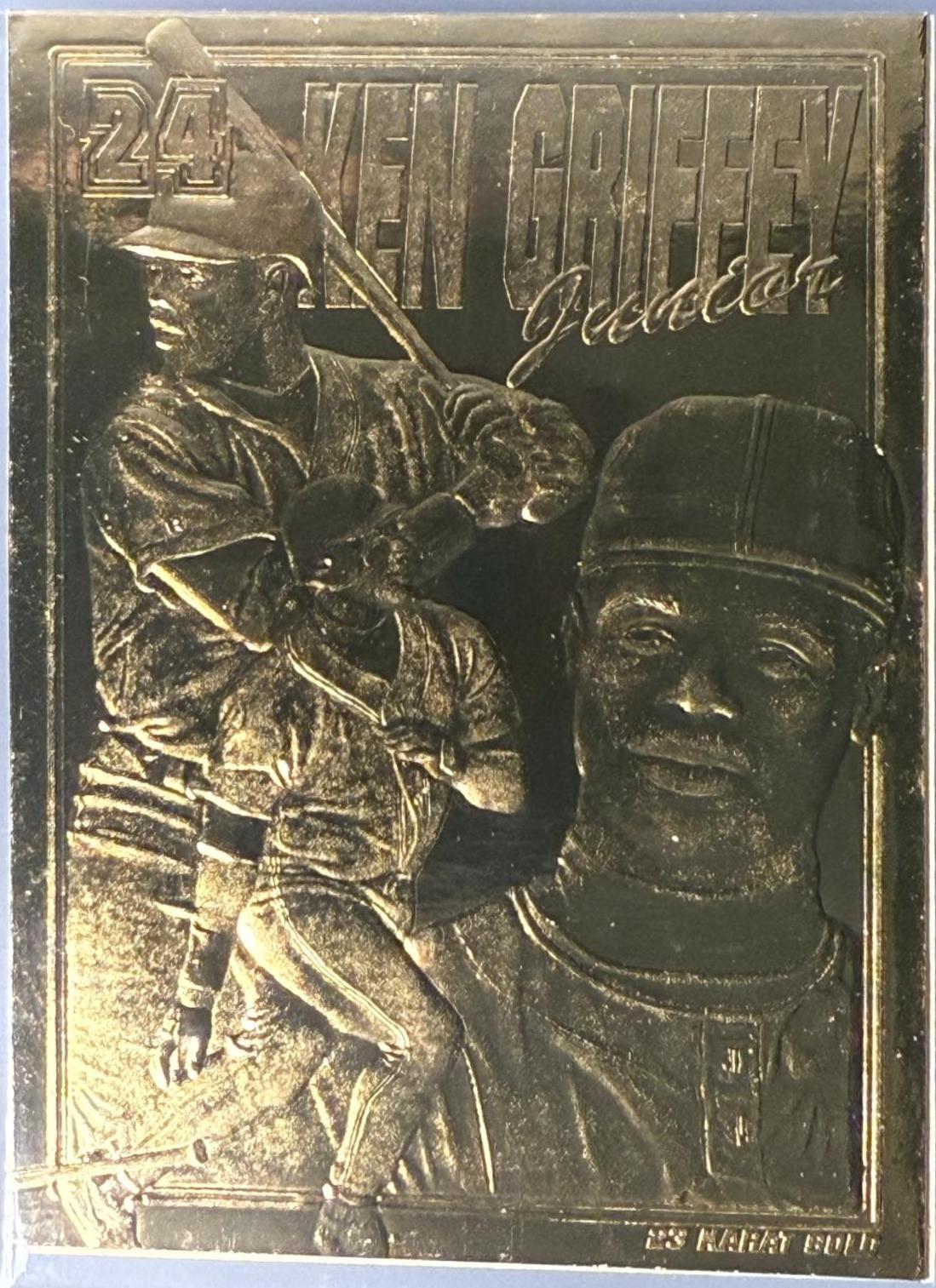 Ken Griffey Jr. Prices | 1996 Bleachers 23KT Gold Foil Sculptured