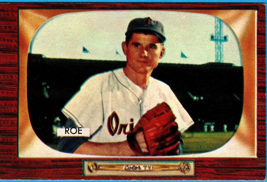 Preacher Roe #216 Baseball Cards 1955 Bowman