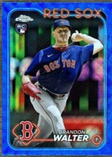 Brandon Walter [Blue Wave Refractor] #254