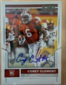 Corey Clement #355 Football Cards 2017 Panini Score