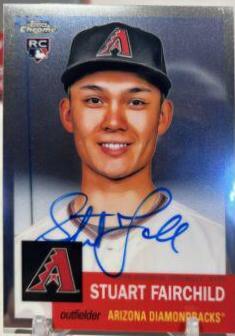 Stuart Fairchild #CPA-SF Baseball Cards 2022 Topps Chrome Platinum Anniversary Autographs