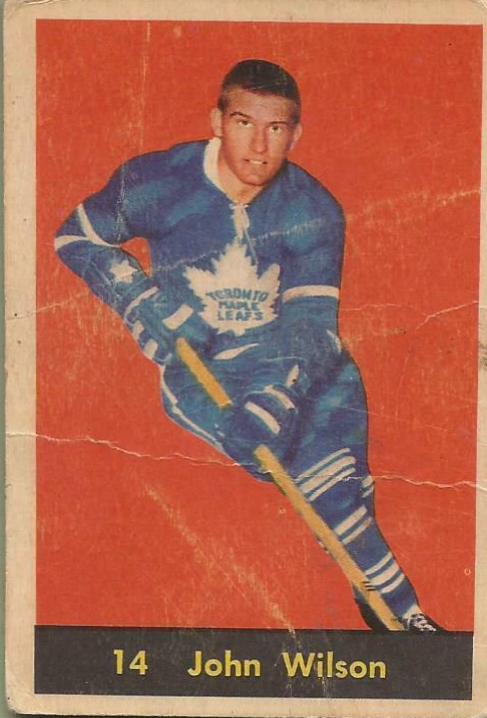 John Wilson #14 Hockey Cards 1960 Parkhurst