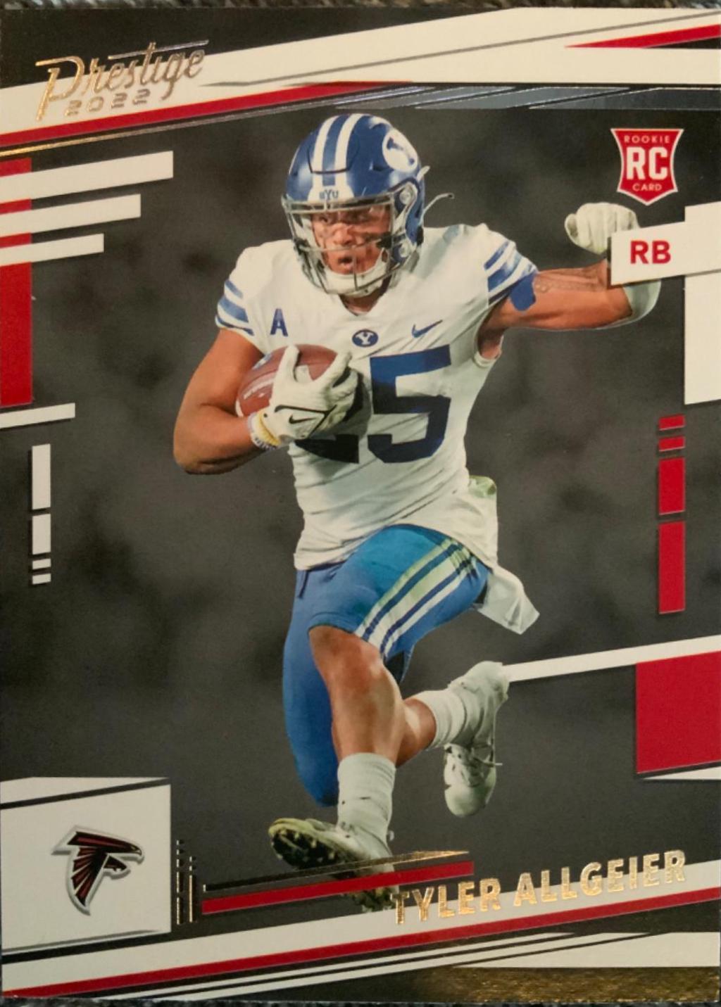 Tyler Allgeier #357 Football Cards 2022 Panini Prestige