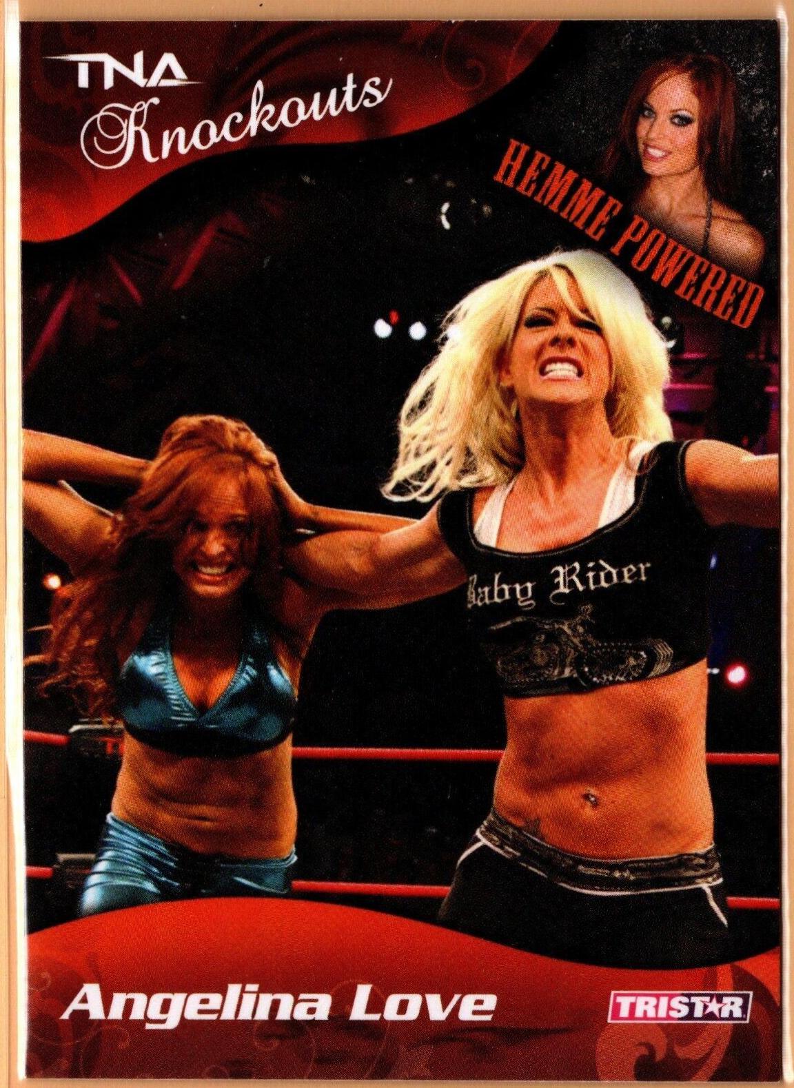 Angelina Love #31 Wrestling Cards 2009 TriStar TNA Knockouts