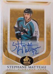 Stephane Matteau [Black Autograph] #233